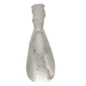 Whiting Mfg Co Sterling Silver Japanese Pattern Shoehorn w/Mono #21303